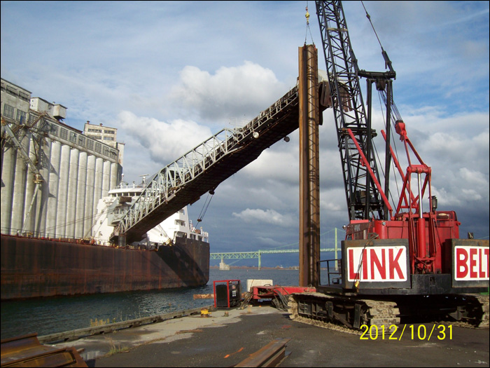 Port of Prescott Wharf Repairs, Prescott