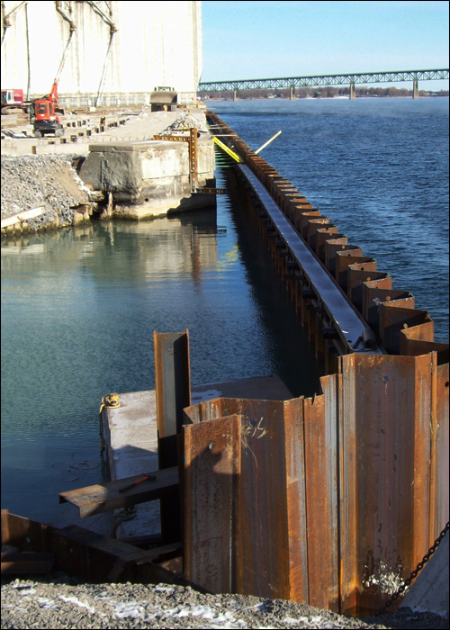 Services - Retaining Walls &Sheet Piling