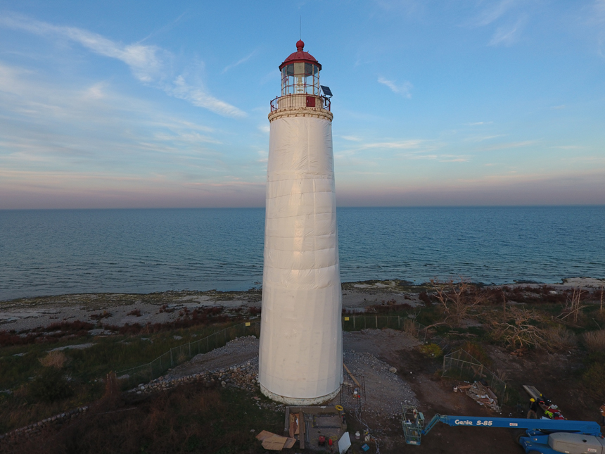 Nottawasaga Island Lighthouse Repairs - Collingwood