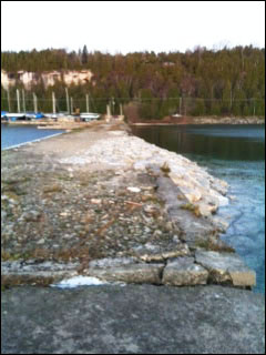 Wiarton Wharf, Wiarton, ON