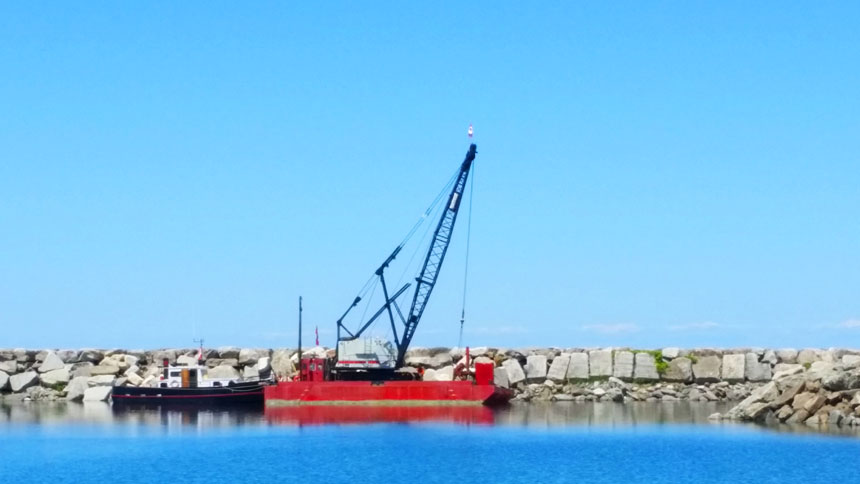 Barge Work