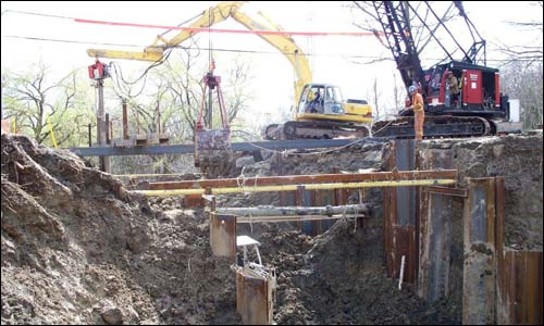 Retaining Walls Sheet Piling