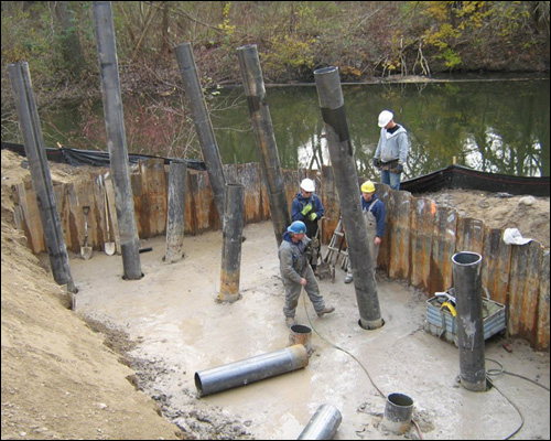 Retaining Walls Sheet Piling