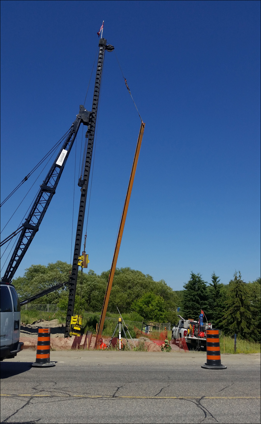 Pile Driving Batter-Piles Sudbury